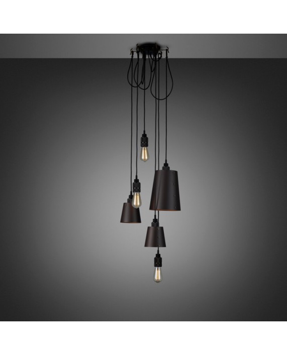Buster + Punch Hooked 6.0 Mix Graphite Pendant Lamp